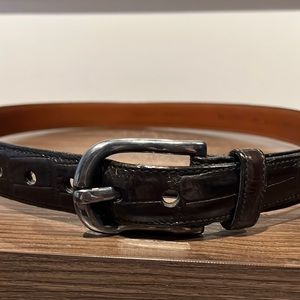 Bergdorf Goodman calf belt, 34